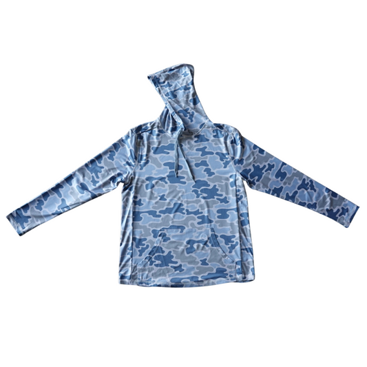 Performance Hoodie Land Camo Catch + Club