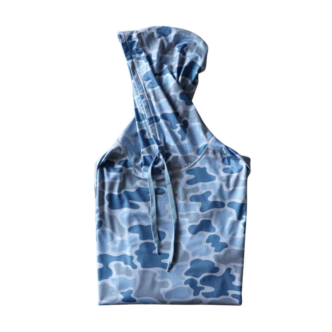 Performance Hoodie Land Camo Catch + Club