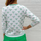 Tennis Cardigan Kelly Green Catch + Club